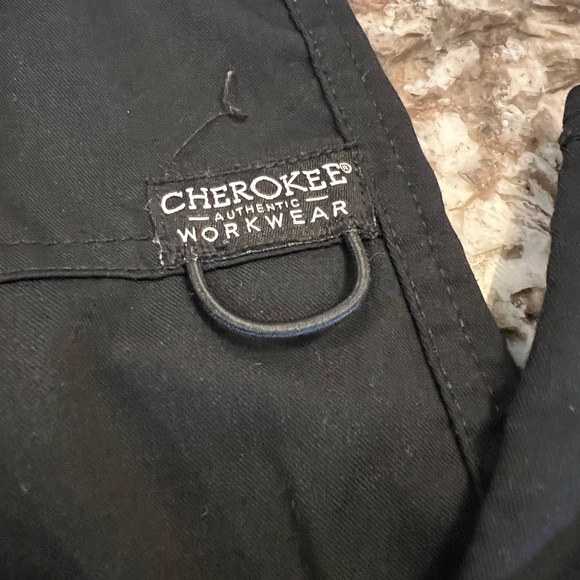 S Cherokee Workwear Revolution Men's Black Scrub Pants WW140 Bottoms Nurse Smal - Picture 8 of 15